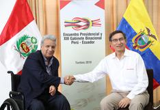 Vizcarra y Moreno suscribieron declaración conjunta tras XIII Gabinete Binacional entre Perú y Ecuador