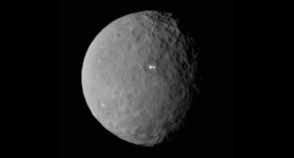 Imagen del planeta enano Ceres. (Foto: NASA)