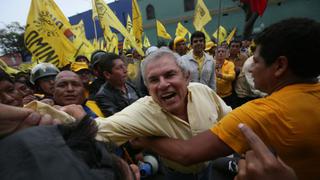 Castañeda tras marcha: "Estamos rechazando esa guerra sucia"