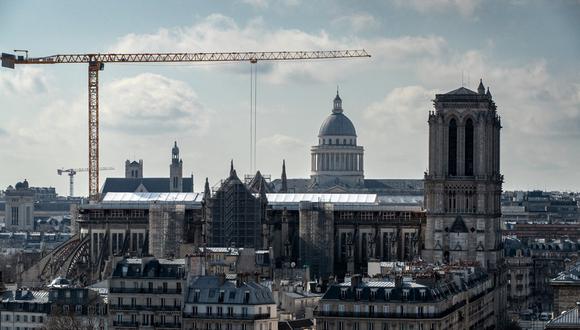 Esta foto de la catedral de Notre Dame corresponde a marzo de 2022. (Foto: Joel Saget / AFP)