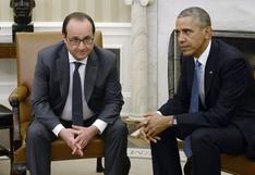 Barack Obama y François Hollande se reúnen contra Estado Islámico