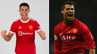 Cristiano Ronaldo posó con la camiseta de Manchester United, pero todavía no tiene dorsal | FOTOS