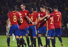 España goleó 4-0 a Macedonia por Eliminatorias Rusia 2018