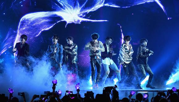BTS se hizo merecedor de siete reconocimientos por su desempeño musical en los últimos meses del año. (Fuente: AFP).