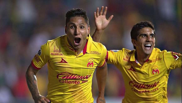 Monarcas Morelia le dio vuelta al marcador y se quedó con el triunfo en casa sobre Lobos BUAP. El atacante peruano Raúl Ruidíaz anotó el gol del triunfo. (Foto: USI)