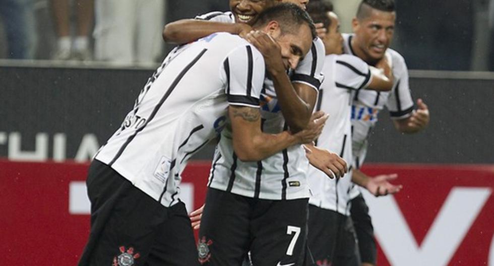 El \'Timao\' goleó en su debut en la Libertadores (Foto: Agencia Corinthians)