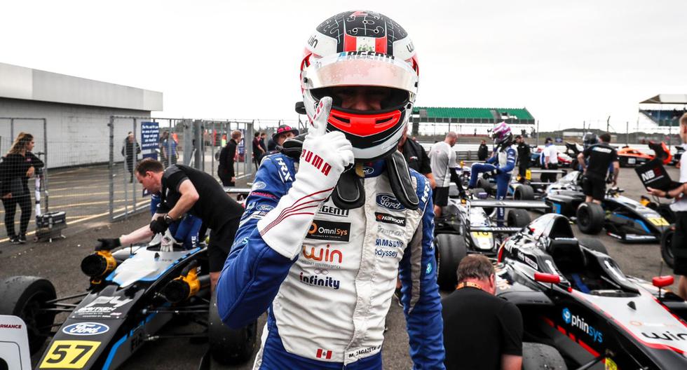 Matías Zagazeta fue subcampeón en la Fórmula 4 británica del 2021 | Foto: Itea Media