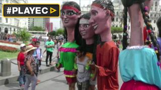 Lima inició fiesta de aniversario con música y baile en calles