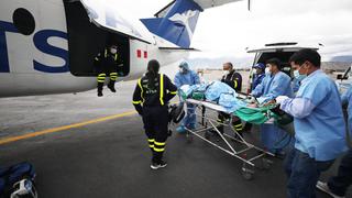 Ayacucho: evacúan a Lima a dos pacientes en estado crítico