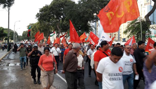 Las marchas en favor y en contra del presidente de Venezuela, Nicolás Maduro, ocurrieron un día antes del inicio de la Cumbre de las Américas. (Jorge Malpartida/El Comercio)