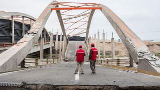 Contraloría investiga qué causó colapso de puente Topará