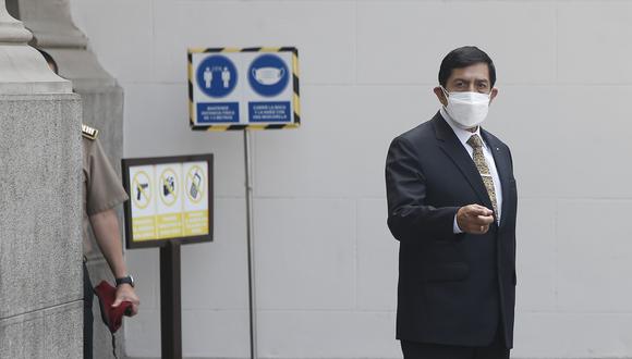 El nuevo ministro del Interior, Alfonso Chávarry, asumió el cargo el pasado 1 de febrero. (Foto: Jorge.cerdan/@photo.gec)