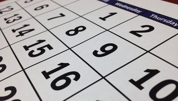 Calendario 2023 en México: así quedan los puentes, días festivos y vacaciones escolares | Te presentaremos el calendario oficial de días no laborables en México, para que de esta manera puedas organizarte mejor y tenerlo en cuenta durante este año 2023.  (Foto: Pixabay)