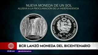 Bicentenario del Perú: BCR emite moneda de plata alusiva a la proclamación de la independencia