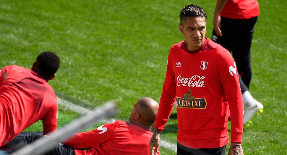 Paolo Guerrero es la gran duda en el ataque de la Selección Peruana ante Dinamarca. | Foto: Getty