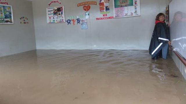 San Martín: desborde de ríos afectó a 17 colegios - 1