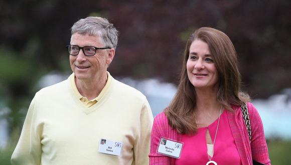 Bill y Melinda Gates en una foto tomada en julio del 2015. La pareja anunció hoy su separación tras 27 años de matrimonio. (Foto: Scott Olson / AFP)