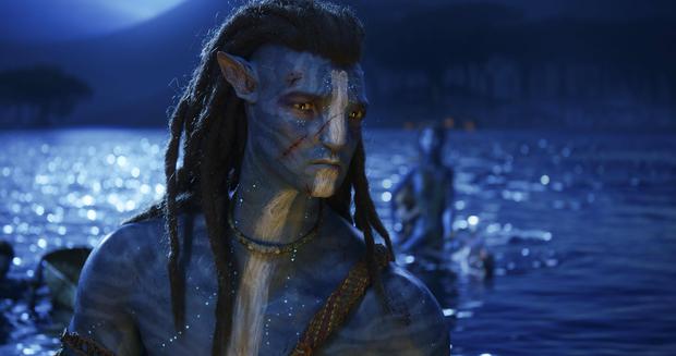 Sam Worthington como Jack Sully en la película "Avatar: El camino del agua" (Foto: Estudios del siglo XX)