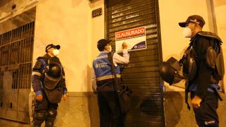 Cercado de Lima: más de 100 ciudadanos fueron intervenidos en discoteca por infringir toque de queda