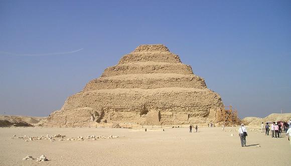 La pirámide de Saqqara es una de las más antiguas halladas en Egipto. (Foto: Pixabay)