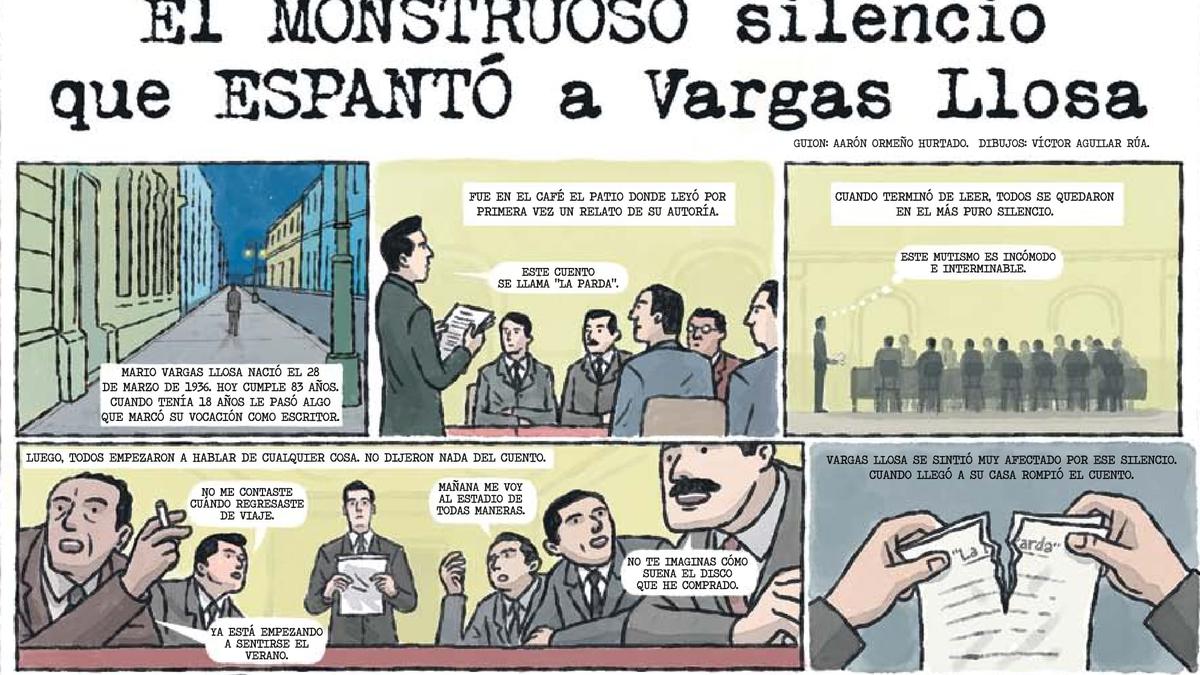 Mario Vargas Llosa: Celebramos los 83 años del Premio Nobel peruano con un  cómic | LUCES | EL COMERCIO PERÚ