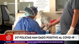 Coronavirus en Perú: Más de 200 policías dieron positivo a COVID-19