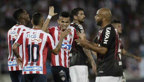 Junior vs. Atlético Paranaense EN VIVO: igualaron 1-1 en Barranquilla por la final de la Copa Sudamericana 2018. (Foto: AP).