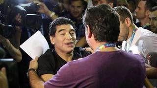 Diego Armando Maradona internado en clínica de Buenos Aires
