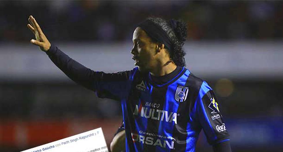 Ronaldinho llegó al Querétaro en el 2014 tras jugar por el Atlético Mineiro. (Foto: Getty Images)