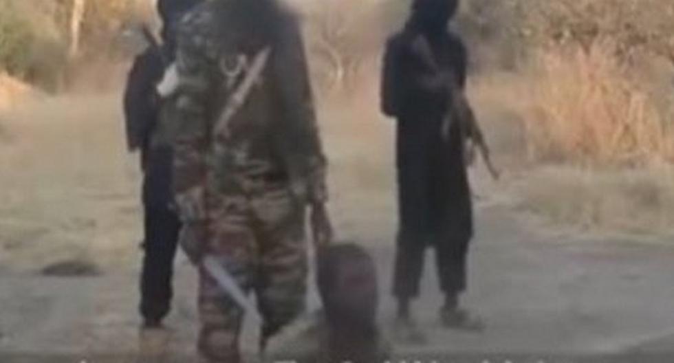 Boko Haram decapitó a dos hombres al estilo del Estado Islámico. (Foto: Captura de pantalla)