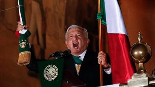 AMLO ofreció solitario grito de independencia, acto central de la celebración de Fiestas Patrias en México | FOTOS