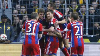Bayern Múnich ganó 1-0 a Borussia Dortmund por la Bundesliga