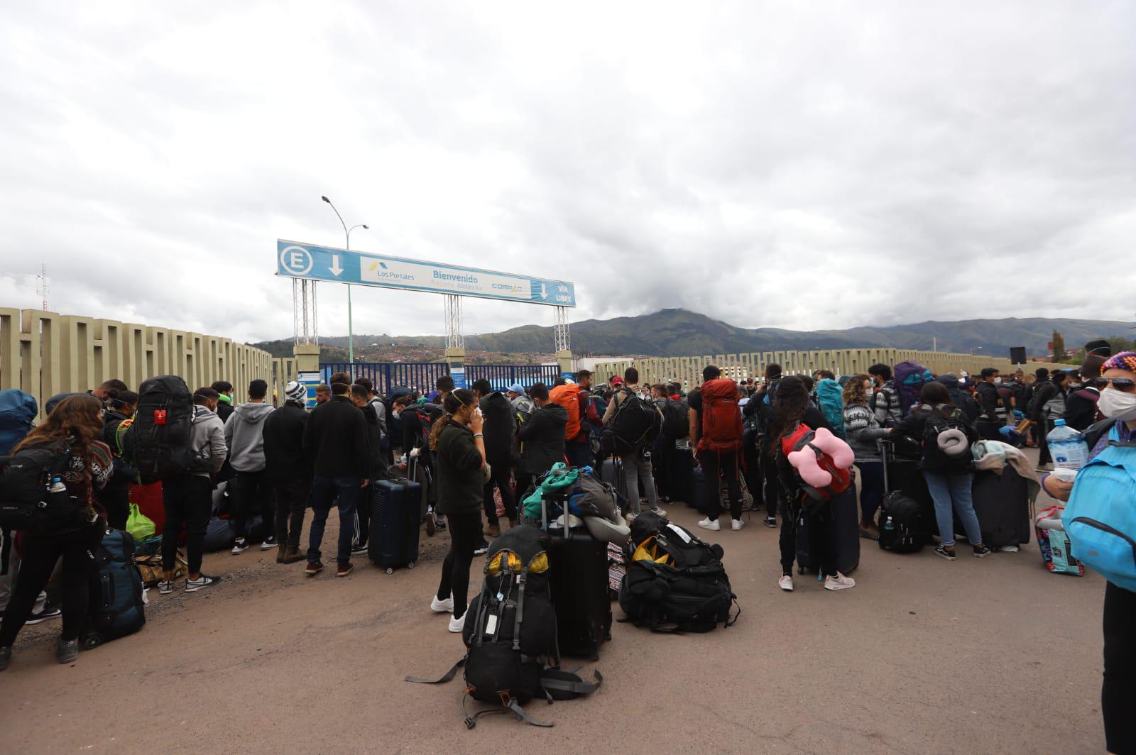 Unos 500 turistas israelíes quedaron varados en Cusco (Foto: Melissa Valdivia).