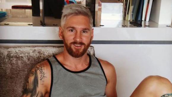 Lionel Messi: astro argentino cambió radicalmente de look