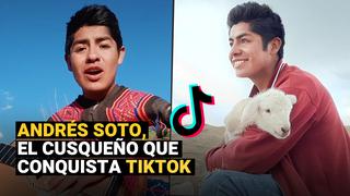 Andrés Soto, el joven cusqueño que cautiva TikTok con vídeos hechos en el campo 