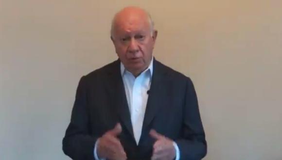 Ricardo Lagos, ex presidente de Chile. (Foto: Captura)