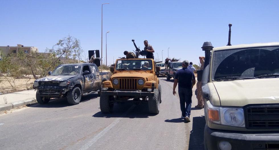 Lucha contra ISIS en Libia. (Foto: EFE)