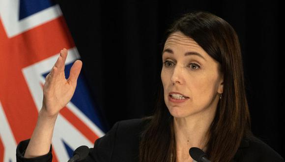 La primera ministra de Nueva Zelanda, Jacinda Ardern, relajó la cuarentena por coronavirus en Auckland. (Foto: Marty MELVILLE / AFP).