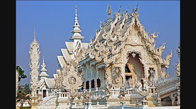 De ensueño: Conoce el llamativo Templo Blanco en Tailandia - 3