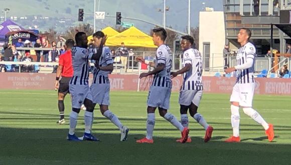 Monterrey se impuso por 2-1 a San José Earthquakes en un duelo amistoso internacional en el Avaya Stadium (Foto: Twitter)