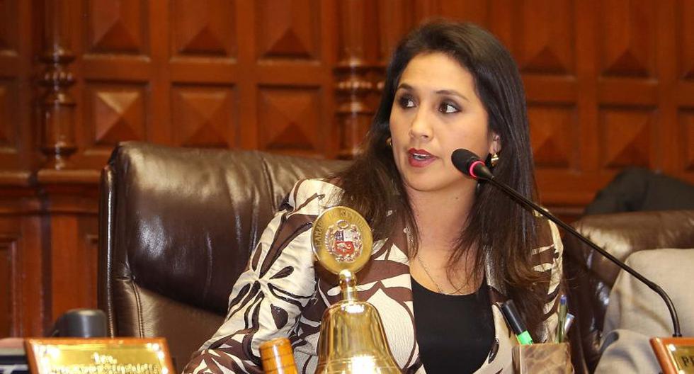 Ana María Solórzano (Foto: Congreso Perú)