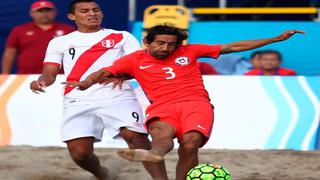 Prensa chilena recuerda que Alex Valera le marcó dos goles a ‘La Roja’ en el fútbol playa