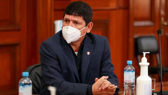 Agustín Lozano estaba preparando su postulación a la presidencia de la FPF por el periodo 2022-2026. (Foto: PCM).