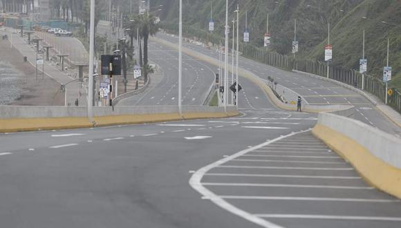 Se tiene previsto que la medida de abrir el tránsito se prolongaría hasta el mediodía de hoy. (Foto: Jorge Cerdán / @photo.gec)