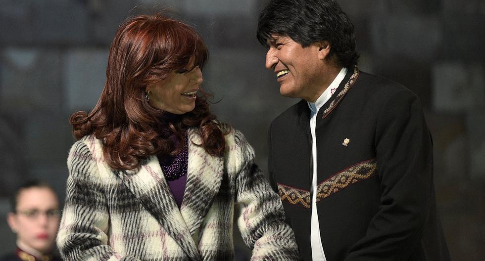 Cristina Fernandez de Kirchner saludó a Evo Morales por su triunfo electoral en Bolivia. (Foto: AFP/Archivo)
