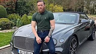 Conor McGregor fue arrestado por conducir su Bentley de forma peligrosa en Irlanda