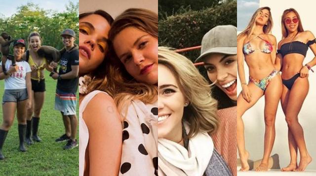 Famosos personajes de la farándula nacional comparten fotos de sus atractivos hermanos en sus redes sociales. (Fotos: Instagram)