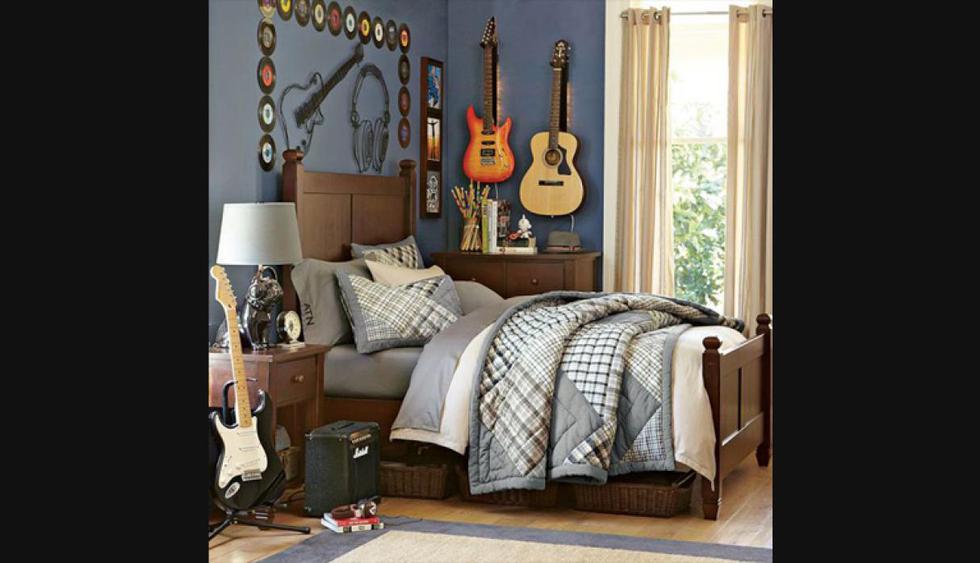 Dormitorio: 7 ideas para lograr una decoración musical | CASA-Y-MAS