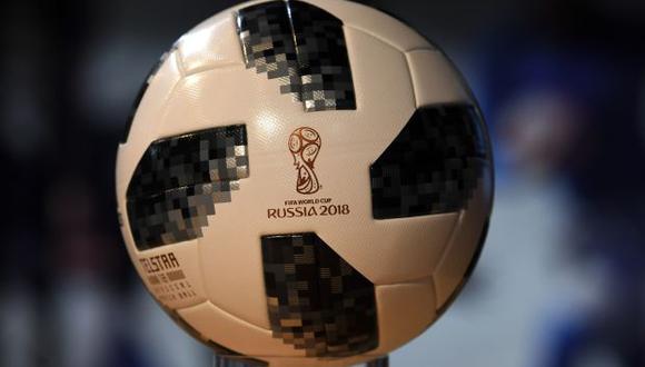 Telstar 18, la pelota del próximo Mundial. (Foto: AFP)