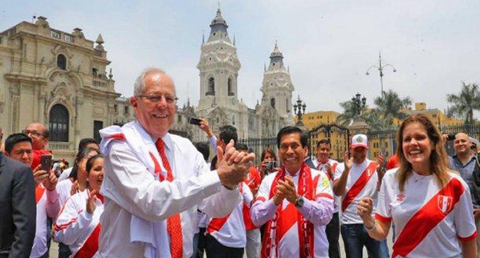 PPK también destacó el empate de Perú. (Foto: Presidencia)